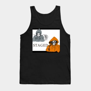 Staged Tank Top